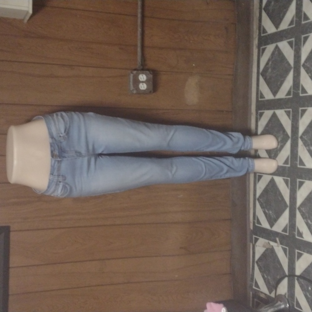 Women Blue Wanna Be Butt Jeans Size 13